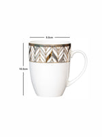 Bone China Large Coffee Mug Set of 2pcs