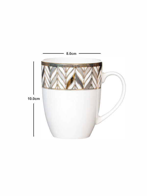 Bone China Large Coffee Mug Set of 2pcs