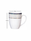 Bone China Large Coffee Mug Set of 2pcs
