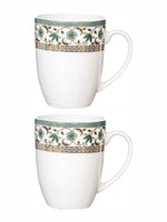 Bone China Large Coffee Mug Set of 2pcs