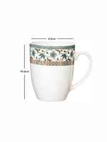 Bone China Large Coffee Mug Set of 2pcs