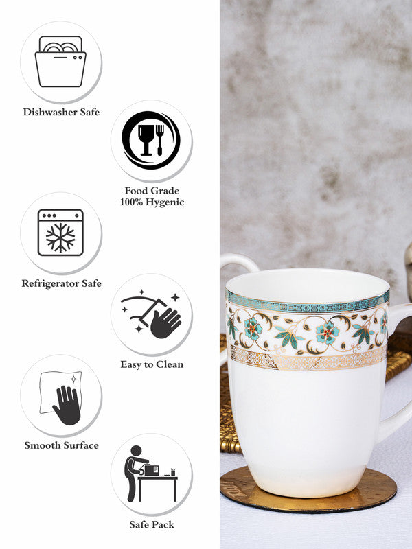 Bone China Large Coffee Mug Set of 2pcs