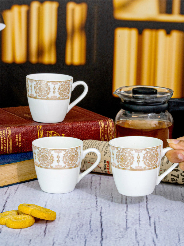 Bone China Tea/Coffee Mug Set of 6pcs