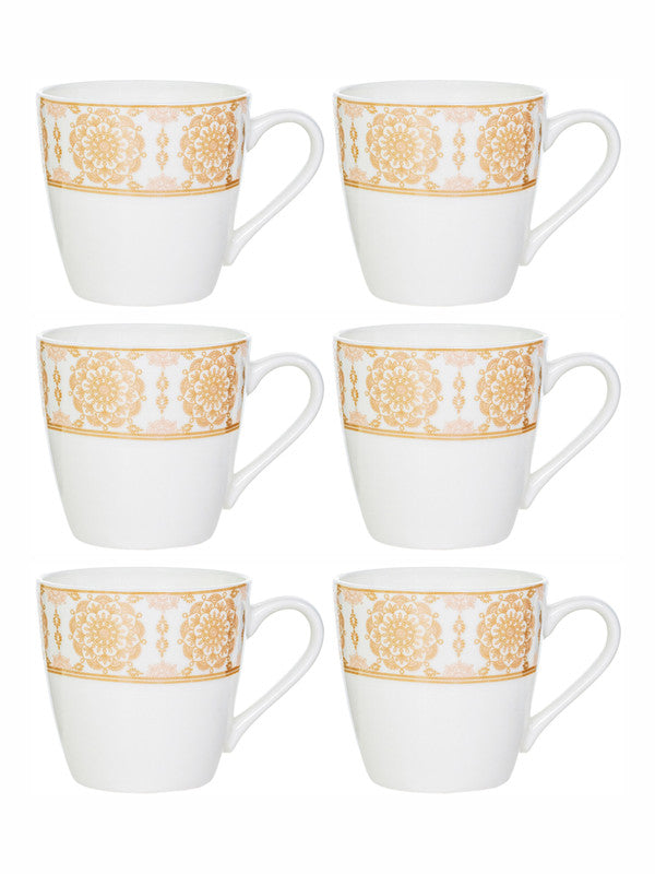 Bone China Tea/Coffee Mug Set of 6pcs