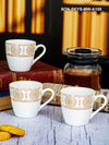 Bone China Tea/Coffee Mug Set of 6pcs