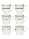 Bone China Tea/Coffee Mug Set of 6pcs