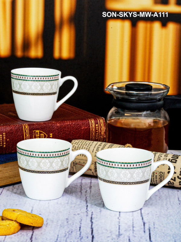 Bone China Tea/Coffee Mug Set of 6pcs