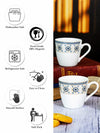 Bone China Tea/Coffee Mug Set of 6pcs