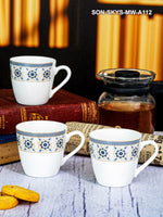 Bone China Tea/Coffee Mug Set of 6pcs