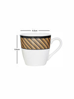 Bone China Tea/Coffee Mug Set of 6pcs