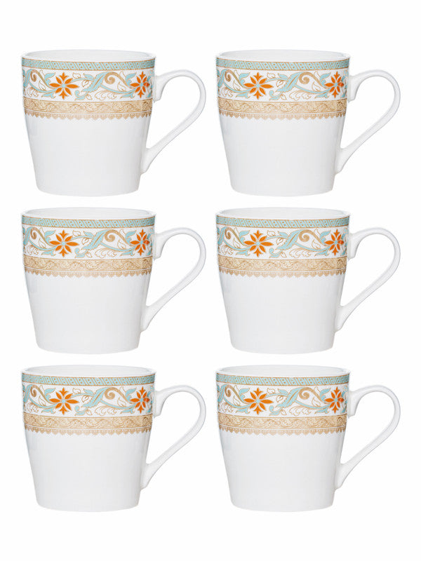 Bone China Tea/Coffee Mug (Set of 6pcs)