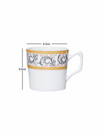 Bone China Tea/Coffee Mug (Set of 6pcs)