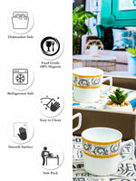 Bone China Tea/Coffee Mug (Set of 6pcs)