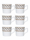 Bone China Tea/Coffee Mug (Set of 6pcs)