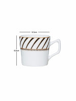 Bone China Tea/Coffee Mug (Set of 6pcs)