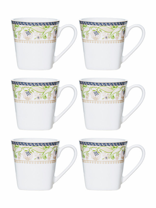 Bone China Tea/Coffee Mug (Set of 6pcs)