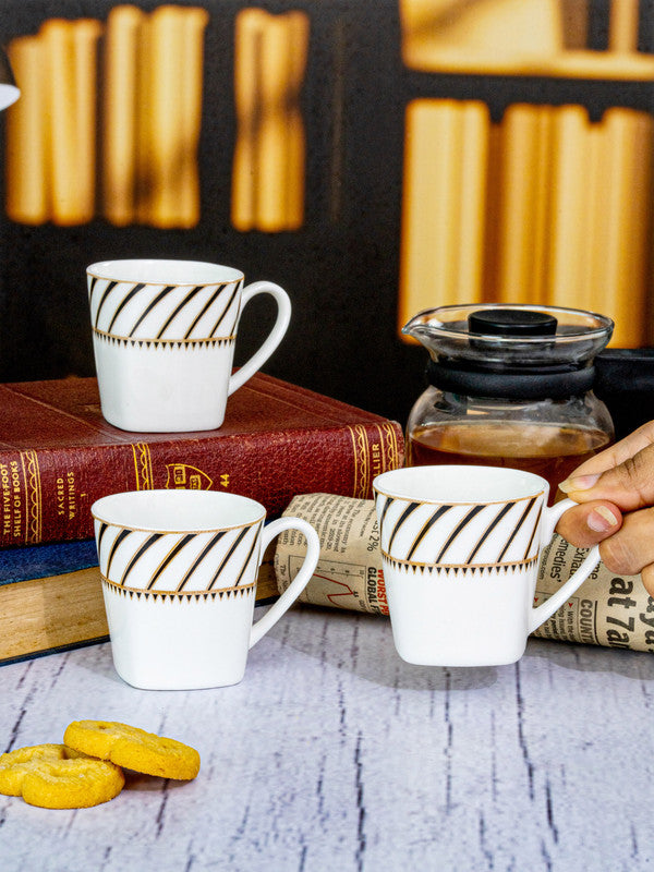 Bone China Tea/Coffee Mug Set of 6pcs