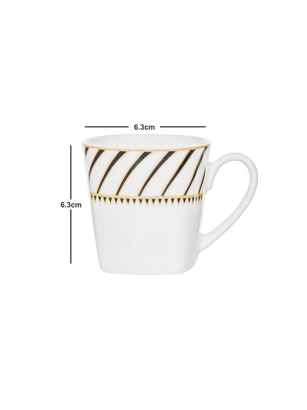 Bone China Tea/Coffee Mug Set of 6pcs