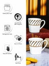 Bone China Tea/Coffee Mug Set of 6pcs