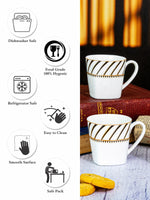 Bone China Tea/Coffee Mug Set of 6pcs