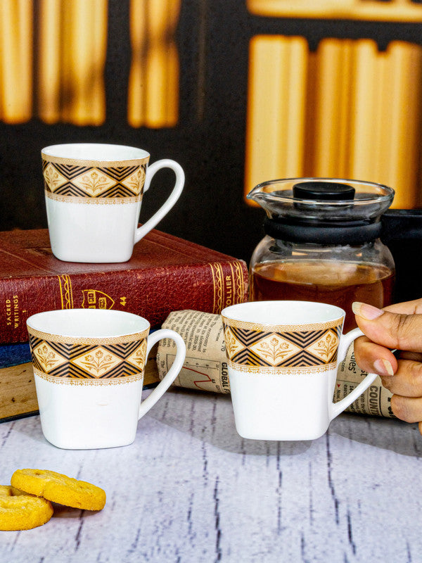Bone China Tea/Coffee Mug Set of 6pcs