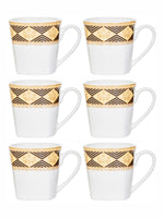 Bone China Tea/Coffee Mug Set of 6pcs