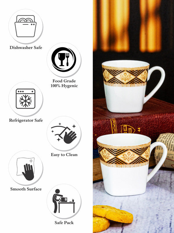 Bone China Tea/Coffee Mug Set of 6pcs