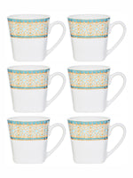 Bone China Tea/Coffee Mug Set of 6pcs