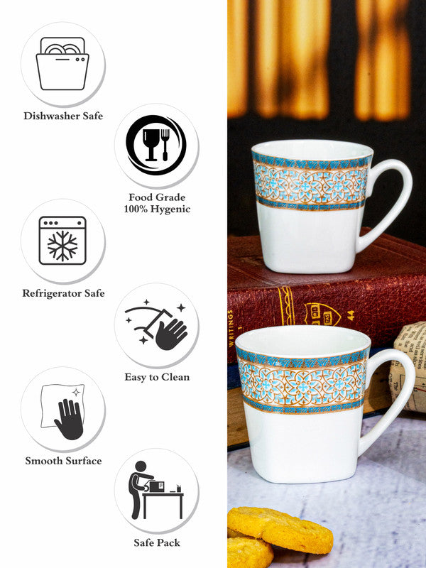 Bone China Tea/Coffee Mug Set of 6pcs