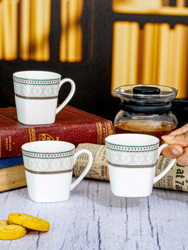 Bone China Tea/Coffee Mug Set of 6pcs