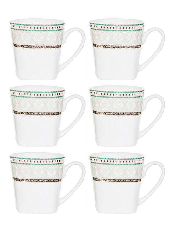 Bone China Tea/Coffee Mug Set of 6pcs
