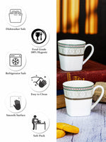 Bone China Tea/Coffee Mug Set of 6pcs