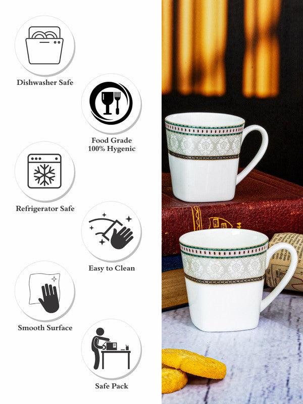 Bone China Tea/Coffee Mug Set of 6pcs
