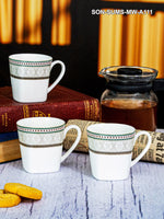 Bone China Tea/Coffee Mug Set of 6pcs