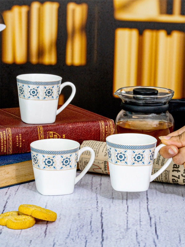 Bone China Tea/Coffee Mug Set of 6pcs