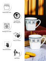 Bone China Tea/Coffee Mug Set of 6pcs