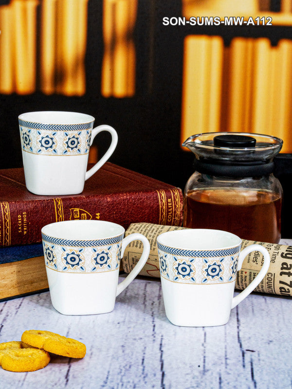 Bone China Tea/Coffee Mug Set of 6pcs