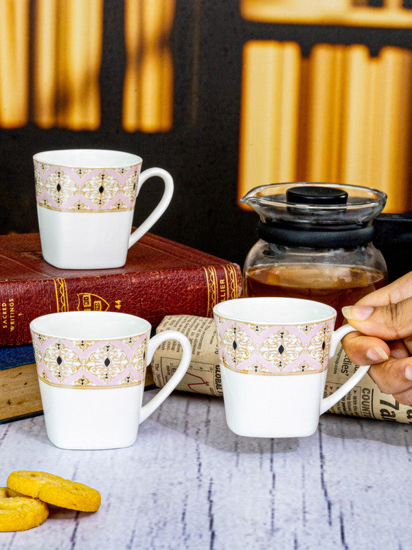 Bone China Tea/Coffee Mug Set of 6pcs