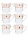 Bone China Tea/Coffee Mug Set of 6pcs