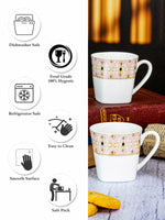Bone China Tea/Coffee Mug Set of 6pcs