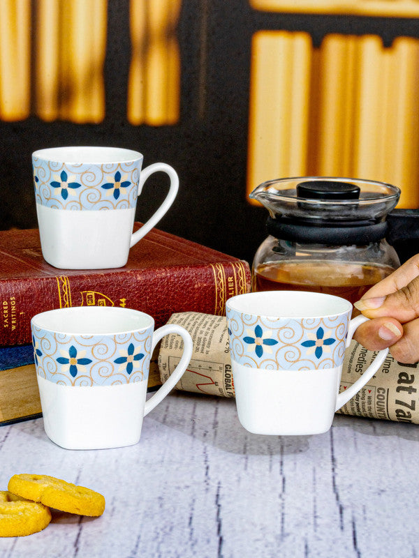 Bone China Tea/Coffee Mug Set of 6pcs