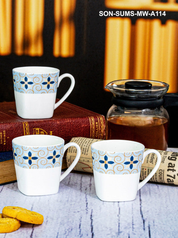 Bone China Tea/Coffee Mug Set of 6pcs