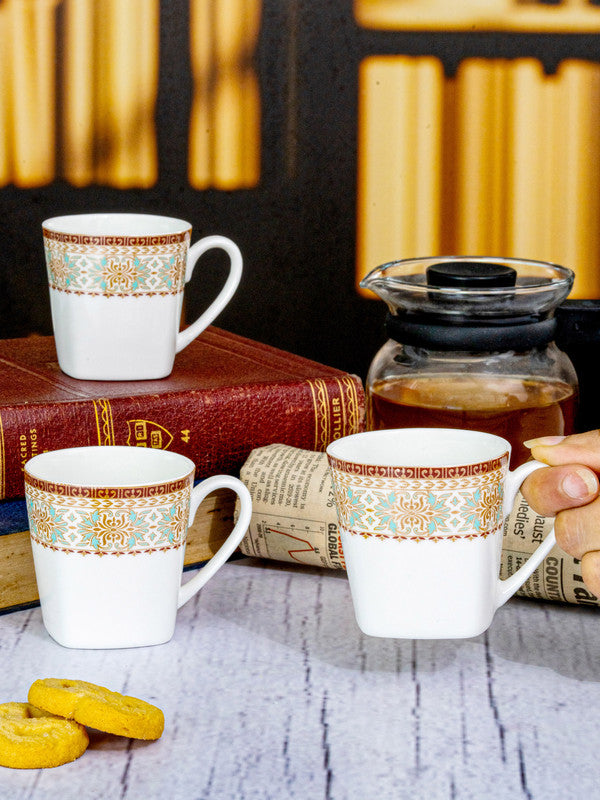 Bone China Tea/Coffee Mug Set of 6pcs