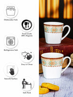 Bone China Tea/Coffee Mug Set of 6pcs