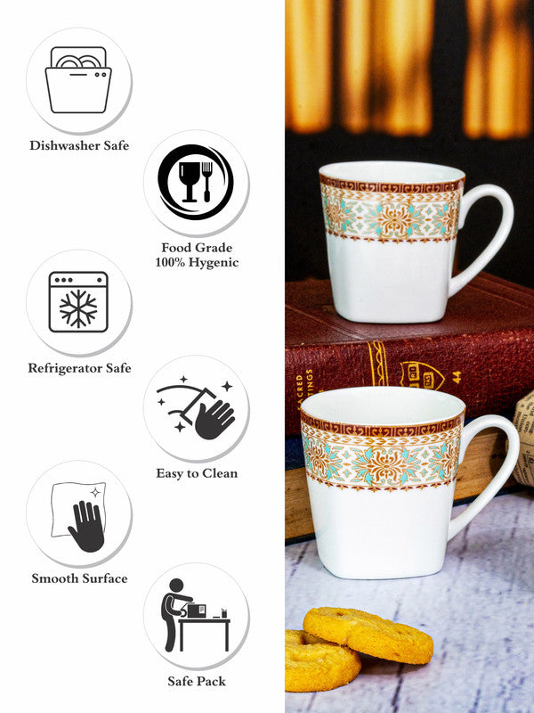 Bone China Tea/Coffee Mug Set of 6pcs