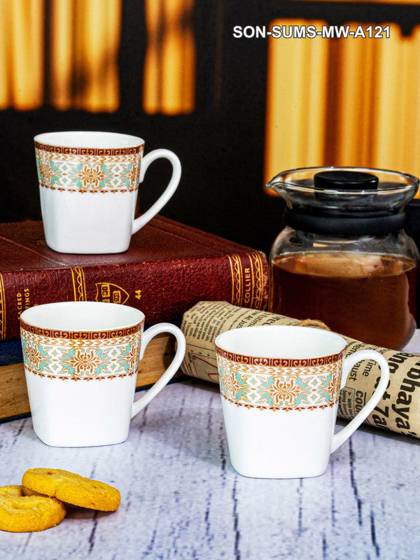 Bone China Tea/Coffee Mug Set of 6pcs