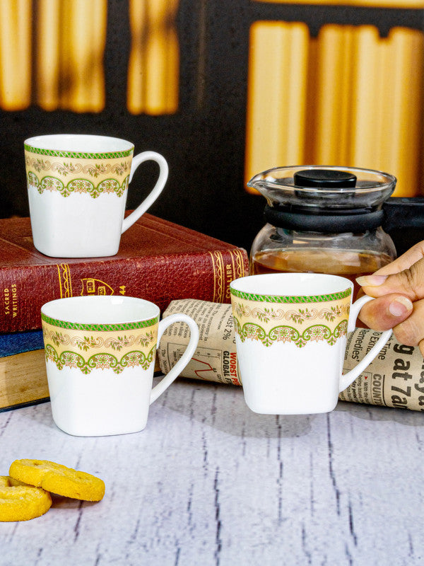 Bone China Tea/Coffee Mug Set of 6pcs