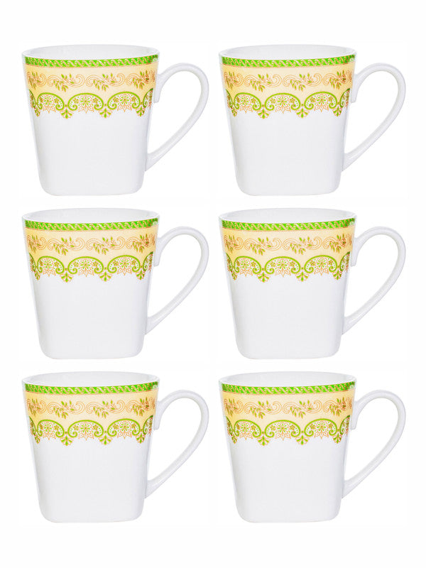 Bone China Tea/Coffee Mug Set of 6pcs