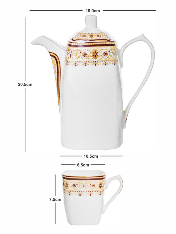 Bone China Tea/Coffee Set of 7pcs