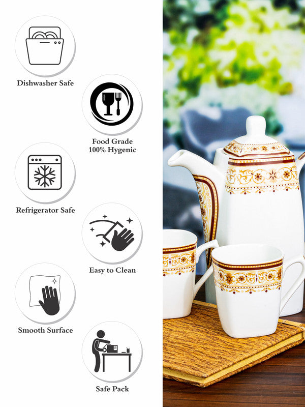 Bone China Tea/Coffee Set of 7pcs